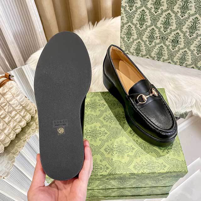 Leather Fashion Platform Shoes
