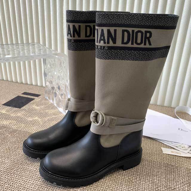Leather Fashion Women Vintage Middle Boots