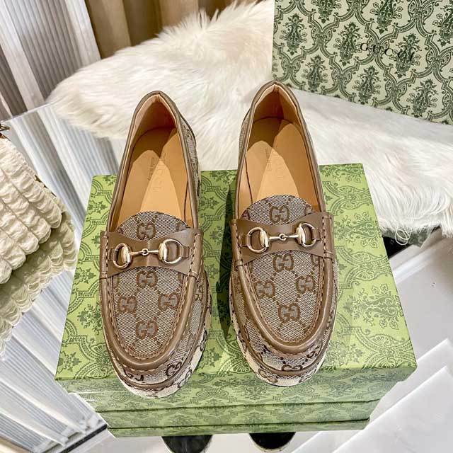 Leather Fashion Platform Shoes