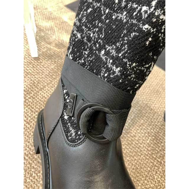 Leather Fashion Women Vintage Middle Boots