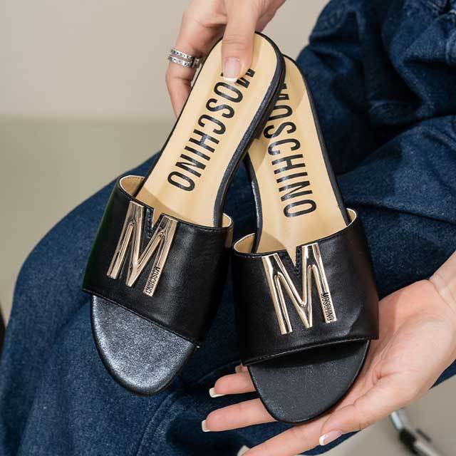 Elegant Style Flat Slides Shoes