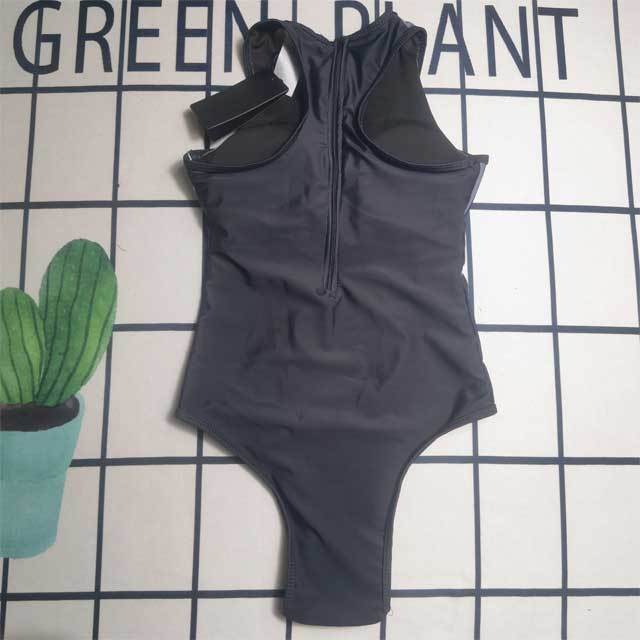 Printed Fashion Bodysuit Swimwear