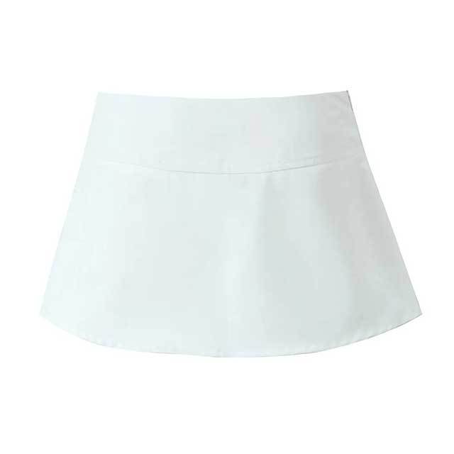 Bow Pleated Mini Skirt