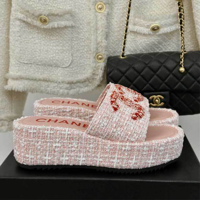 Fashion Embroidery Women Platform Sandals