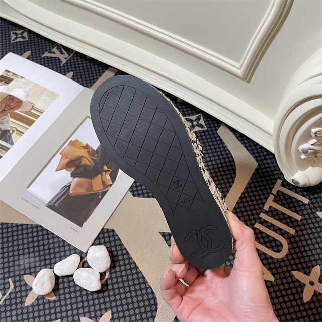 Embroidery Fashion Women Platform Slides