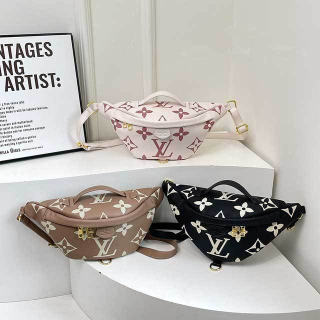 Printed Fashion Leather Fanny Pack