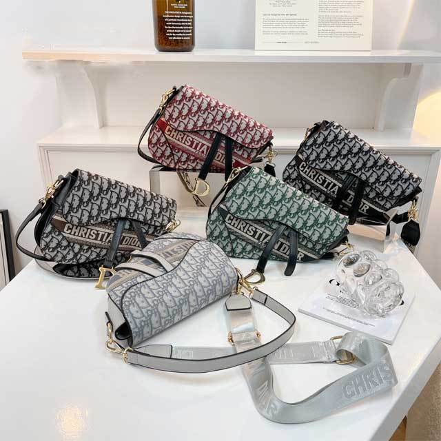 Printed Fashion Women Crossbody Saddle Bag