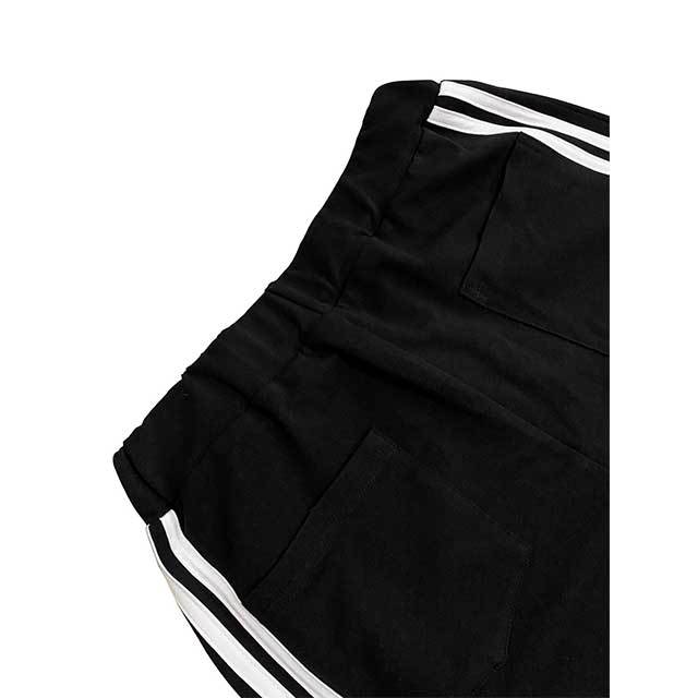 Trendy Denim Patchwork Cargo Jogger Pants