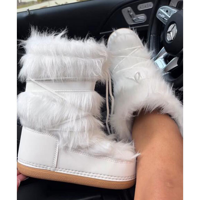 Winter Fashion Fur Snow Boots