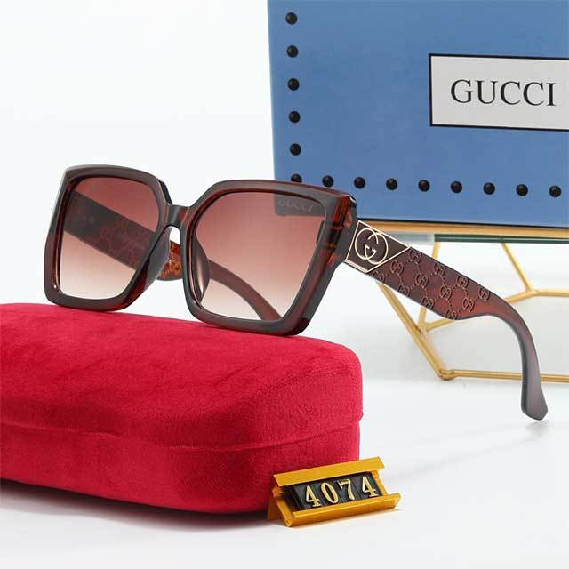 Large Square Frame Luxury Sunglasses