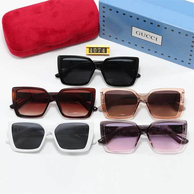 Large Square Frame Luxury Sunglasses