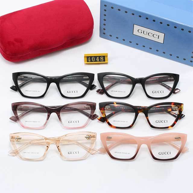 Luxury Fashion Clear Lens Glasses