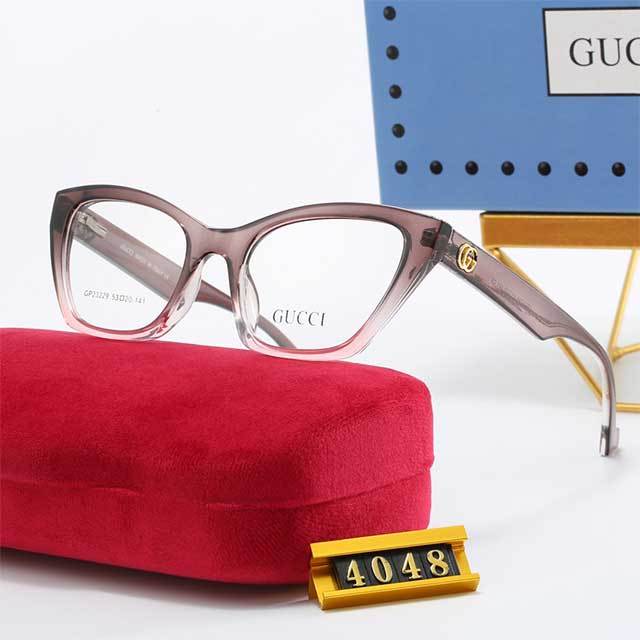 Luxury Fashion Clear Lens Glasses