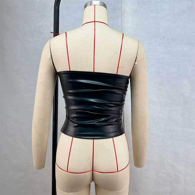 Leather Tube Top