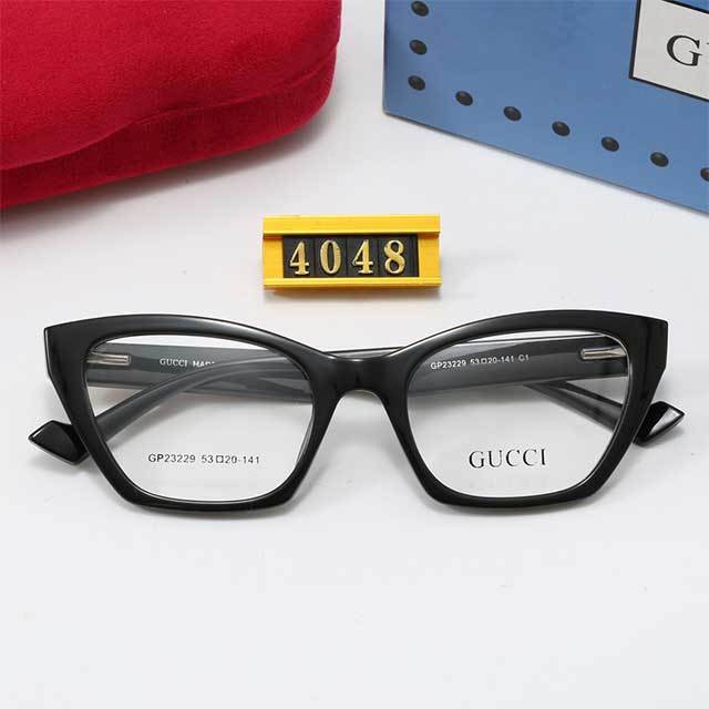 Luxury Fashion Clear Lens Glasses
