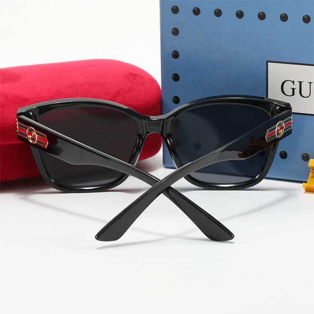 Oversized Square Frame Vintage Sunglasses