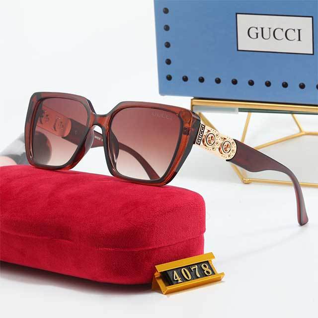 Luxury Plastic Frame Sunglasses