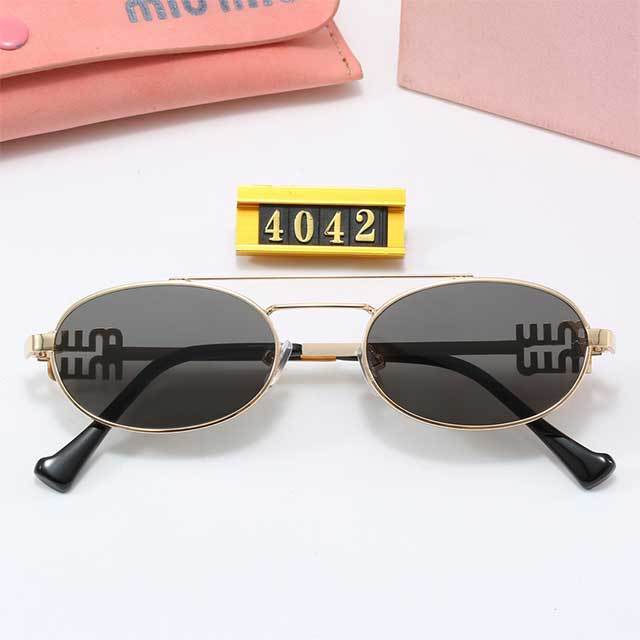 Retro Metal Frame Luxury Sunglasses
