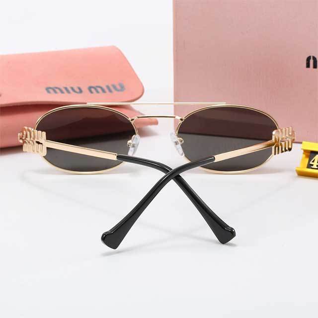 Retro Metal Frame Luxury Sunglasses