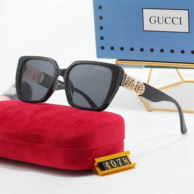 Luxury Plastic Frame Sunglasses