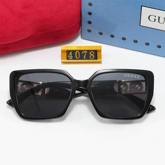 Luxury Plastic Frame Sunglasses