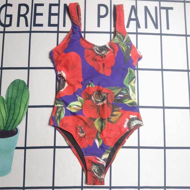 Floral Print Sexy One Piece