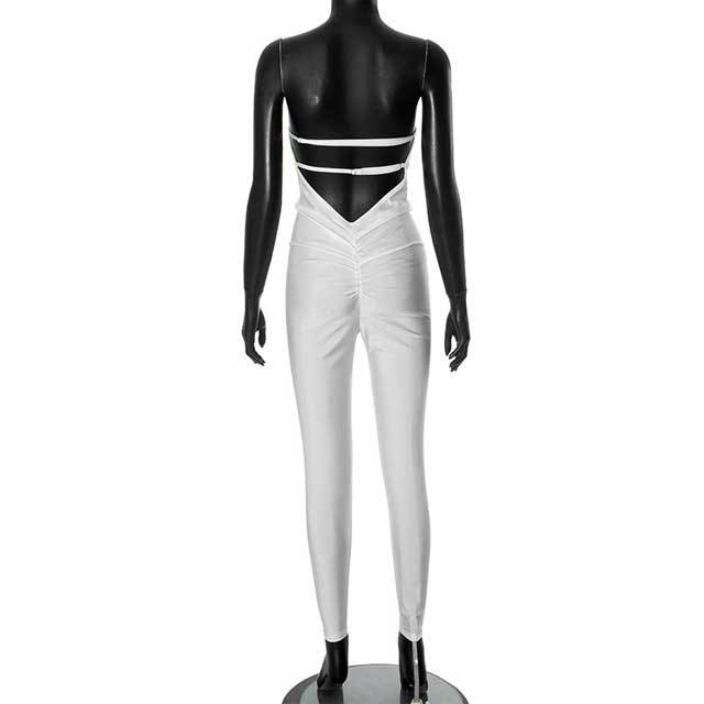 Strapless Backless Jumpsuit