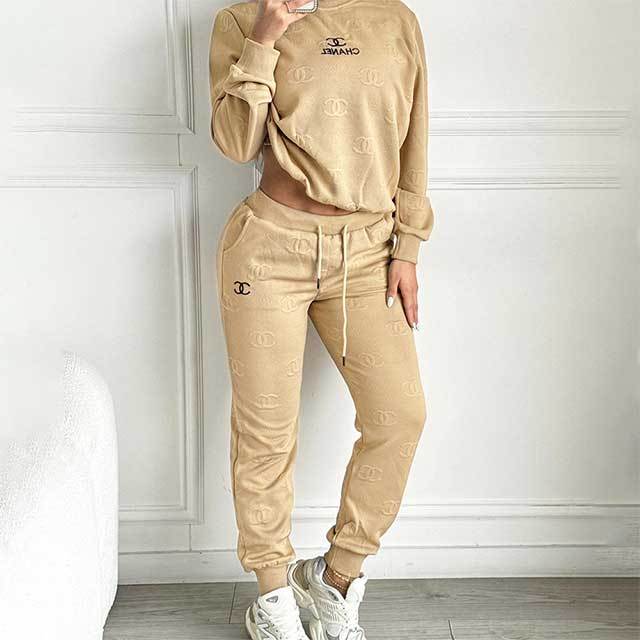 Elegant Luxury Fashion Jogging Pant Set