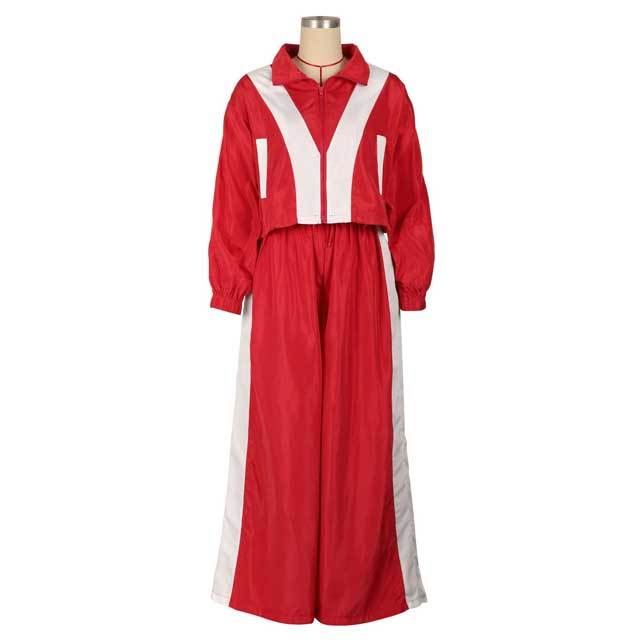 Color Block Casual Jogging Suit