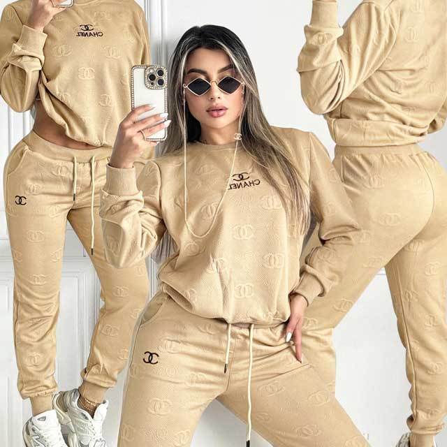 Elegant Luxury Fashion Jogging Pant Set