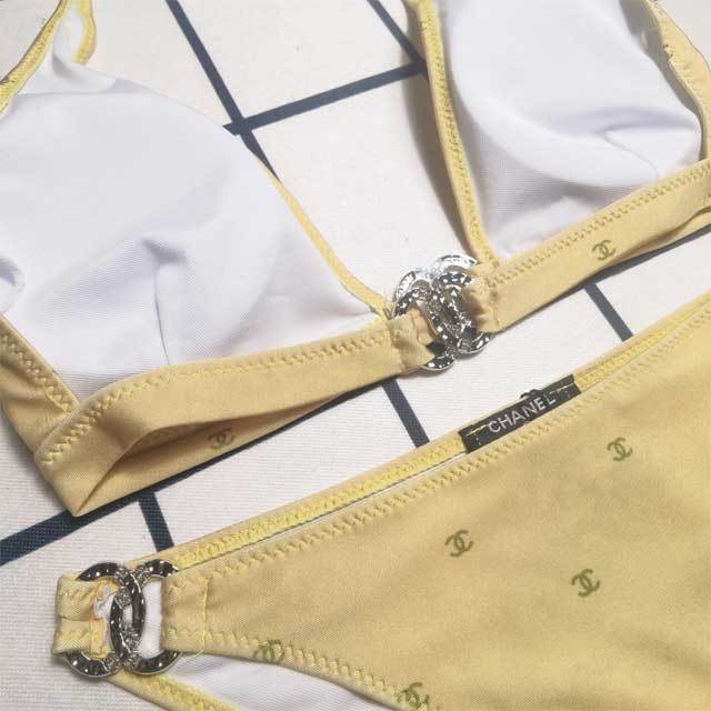 Metal Logo Sexy Bikini Set