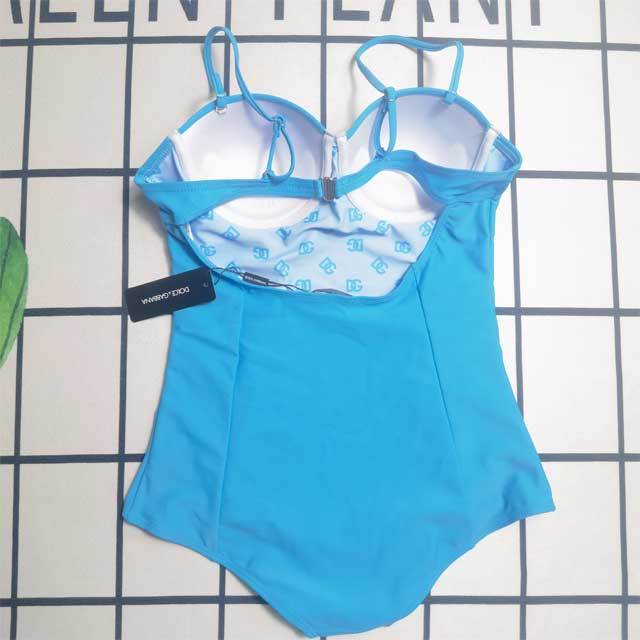 Metal Logo Sexy Bodysuit Swimsuit