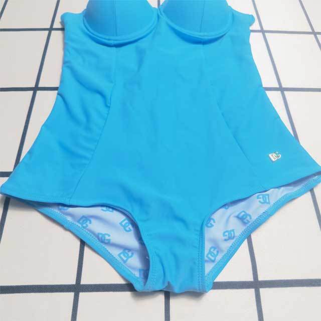 Metal Logo Sexy Bodysuit Swimsuit
