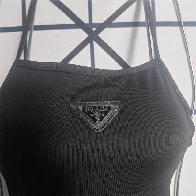 Fashion Logo Strappy One Piece Swimsuit