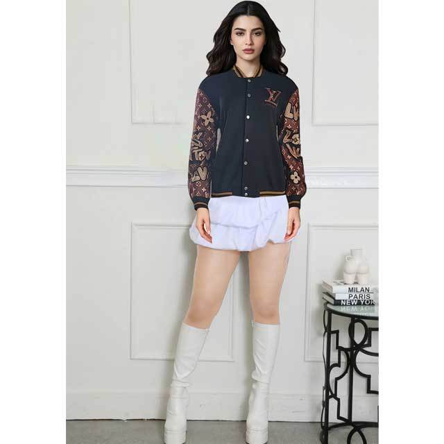 Embroidery Casual Baseball Jacket
