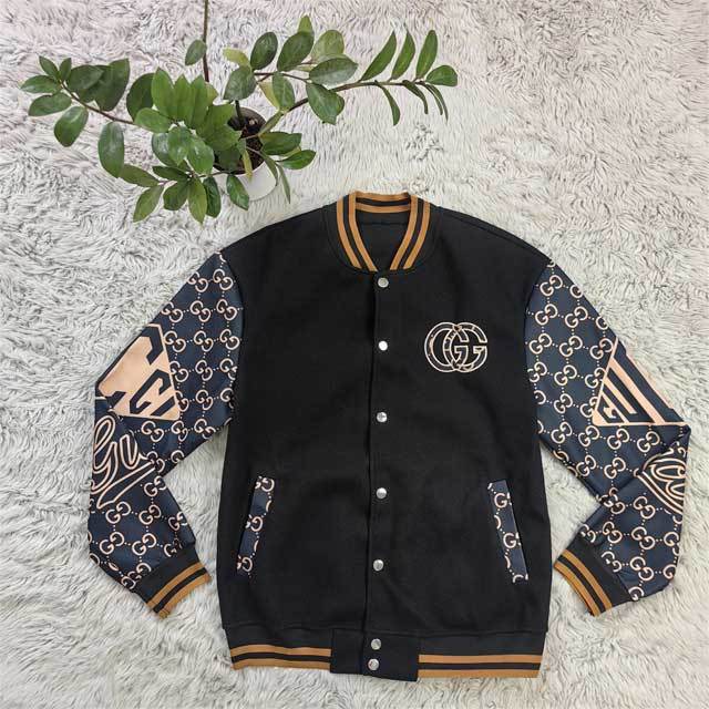 Embroidery Casual Baseball Jacket
