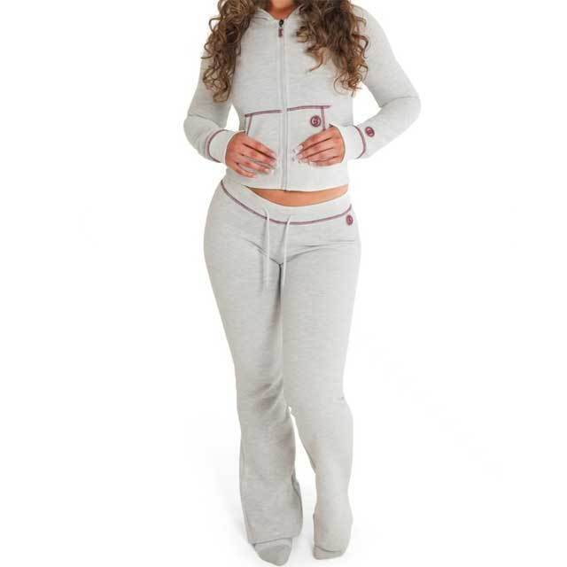 Hooded Long Sleeve Fall Jogging Suit