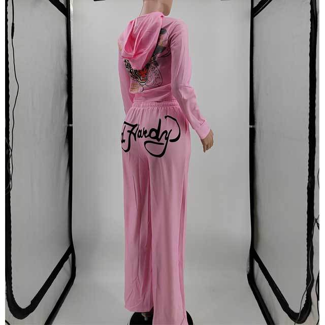 Printed Fashion Fall Tracksuit Set