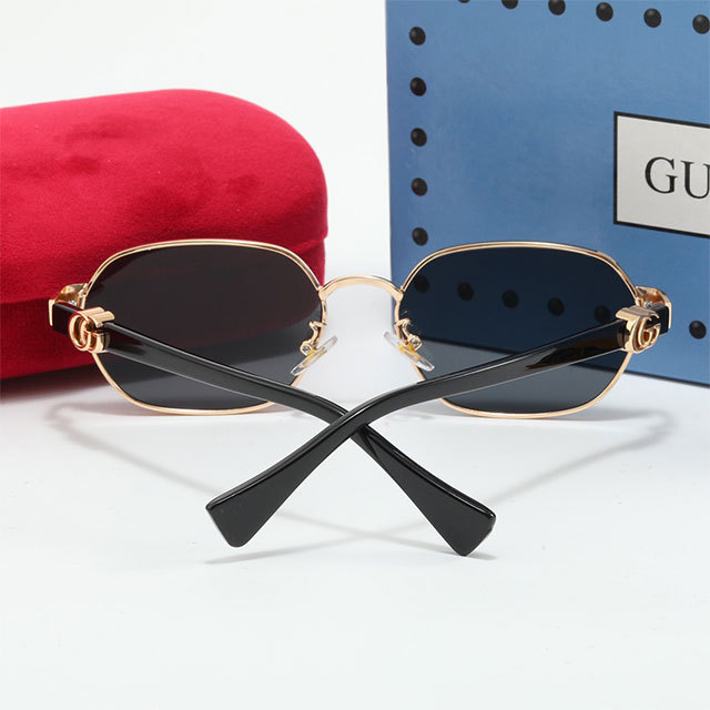 Metal Frame Retro Sunglasses