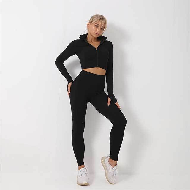 Activewear Seamless 3 Piece Pant Sets
