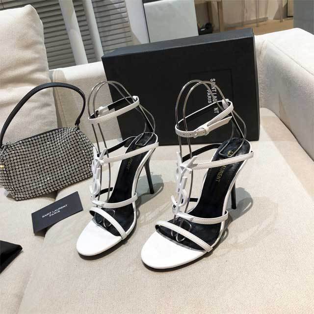 Fashion Logo High Heeled Sandals