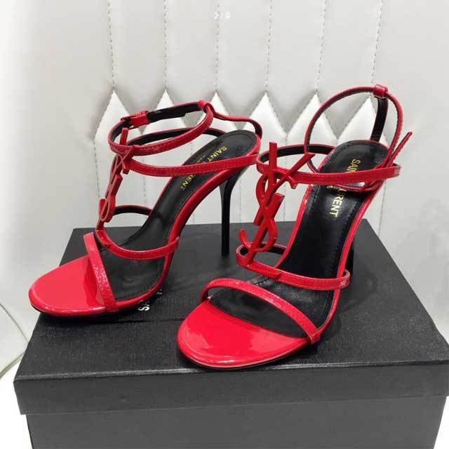 Fashion Logo High Heeled Sandals