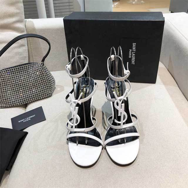 Fashion Logo High Heeled Sandals