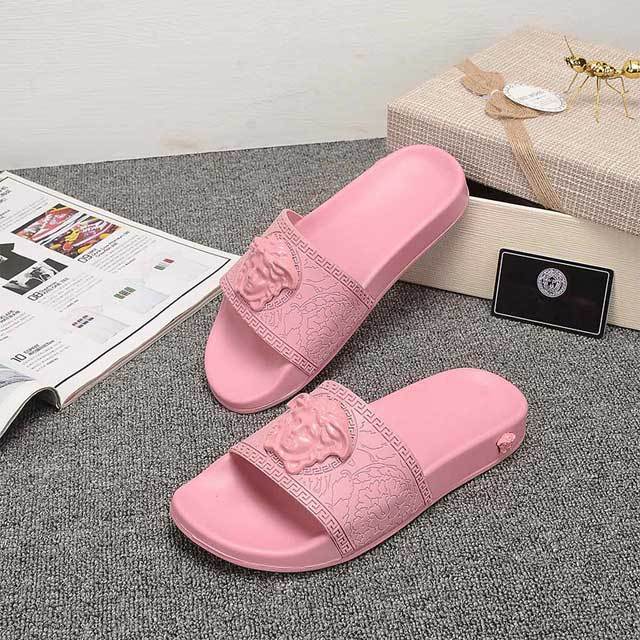 Fashion Logo Unisex Beach Slides