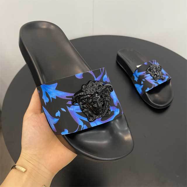 Fashion Logo Unisex Beach Slides