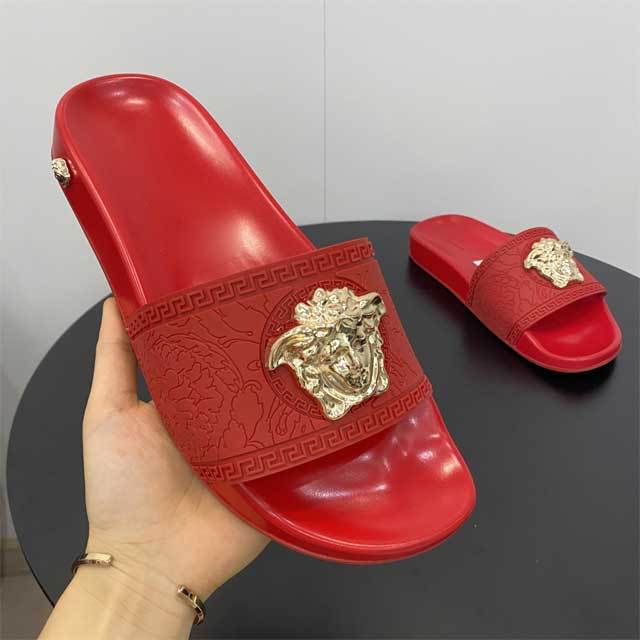 Fashion Logo Unisex Beach Slides