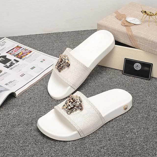 Fashion Logo Unisex Beach Slides