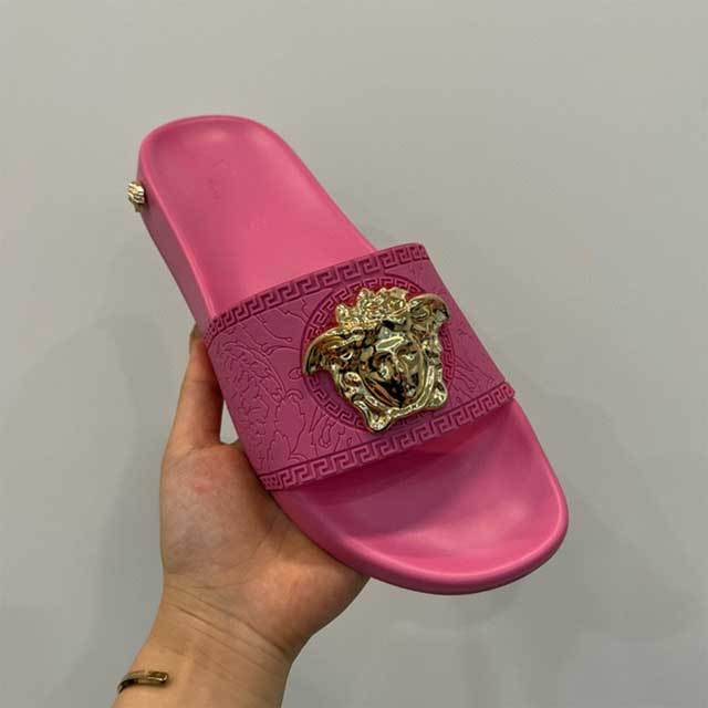 Fashion Logo Unisex Beach Slides