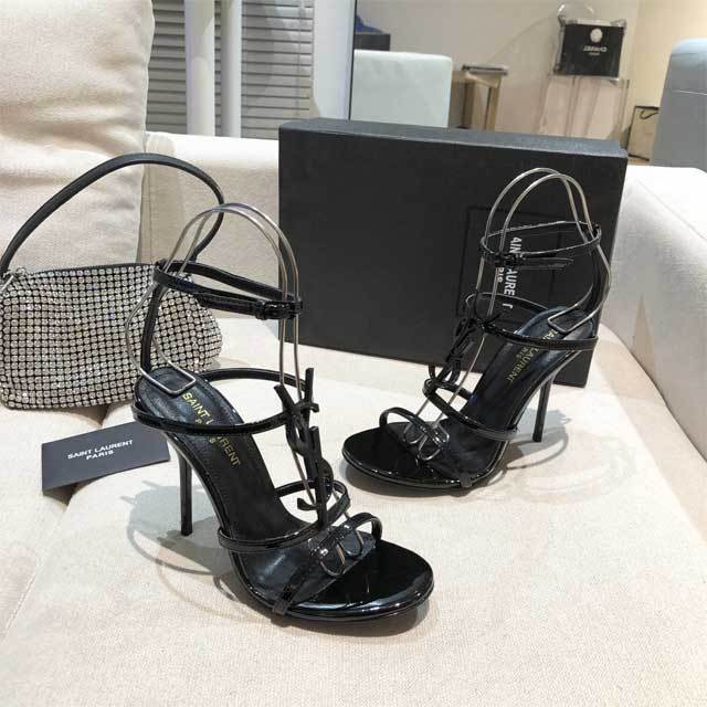 Fashion Logo High Heeled Sandals