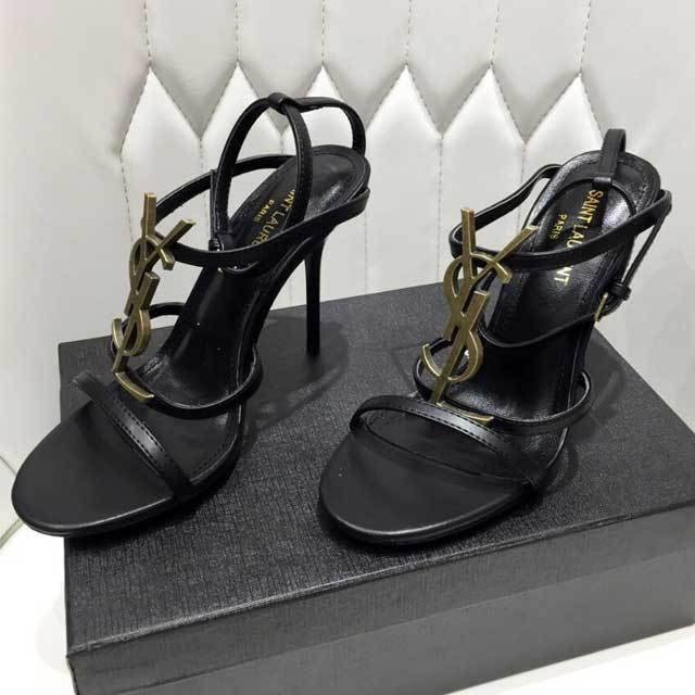 Fashion Logo High Heeled Sandals